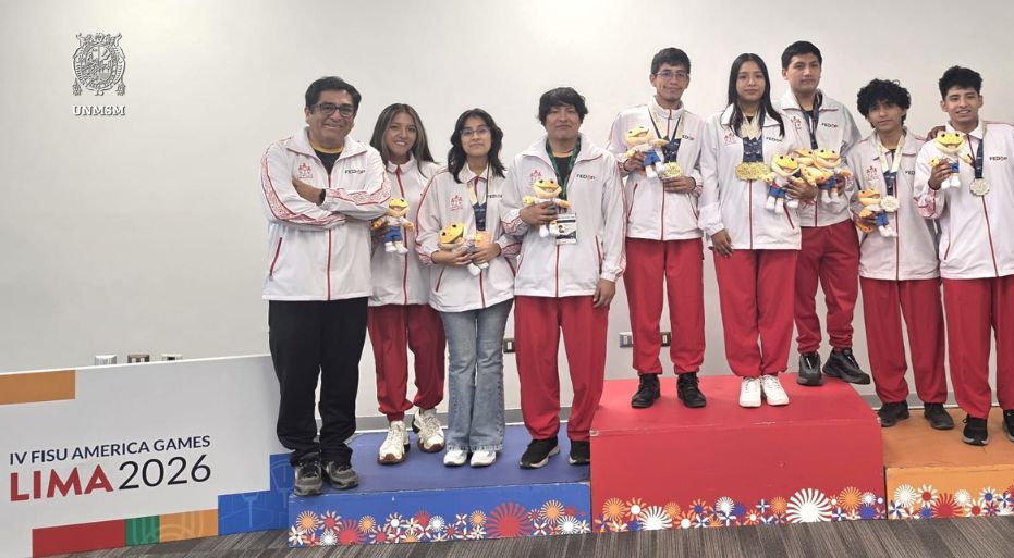 San Marcos conquista cuatro medallas en ajedrez durante los IV FISU América Games Lima 2026