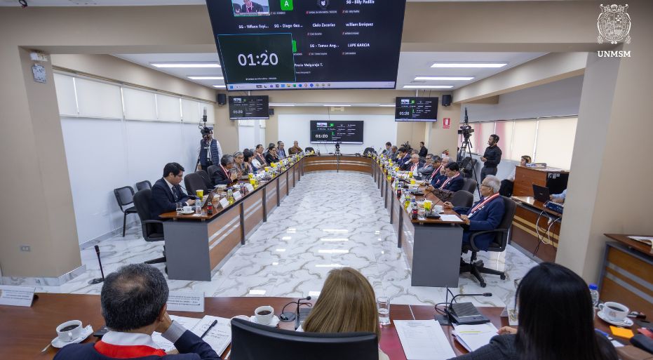 UNMSM aprueba importantes acuerdos para fortalecer la gobernanza universitaria y la excelencia académica