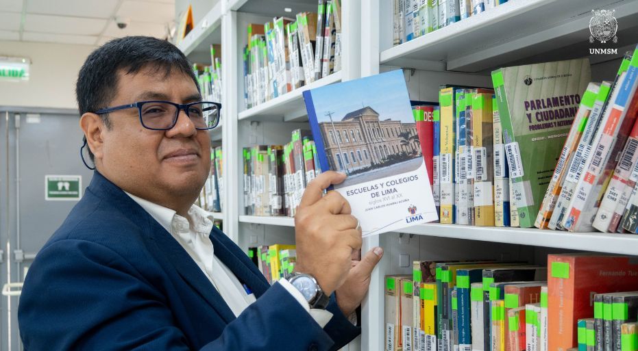 San Marcos: docente de Historia publica libro sobre la evolución de las escuelas y colegios de Lima desde el siglo XVI