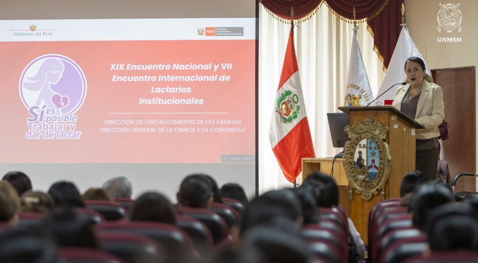 San Marcos fue sede del XIX Encuentro Nacional y VII Encuentro Internacional de Lactarios Institucionales