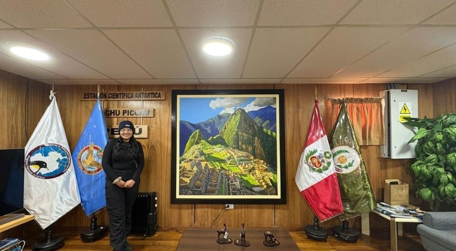 Estudiante de la UNMSM destaca entre las 100 mujeres líderes en ciencias polares en el mundo