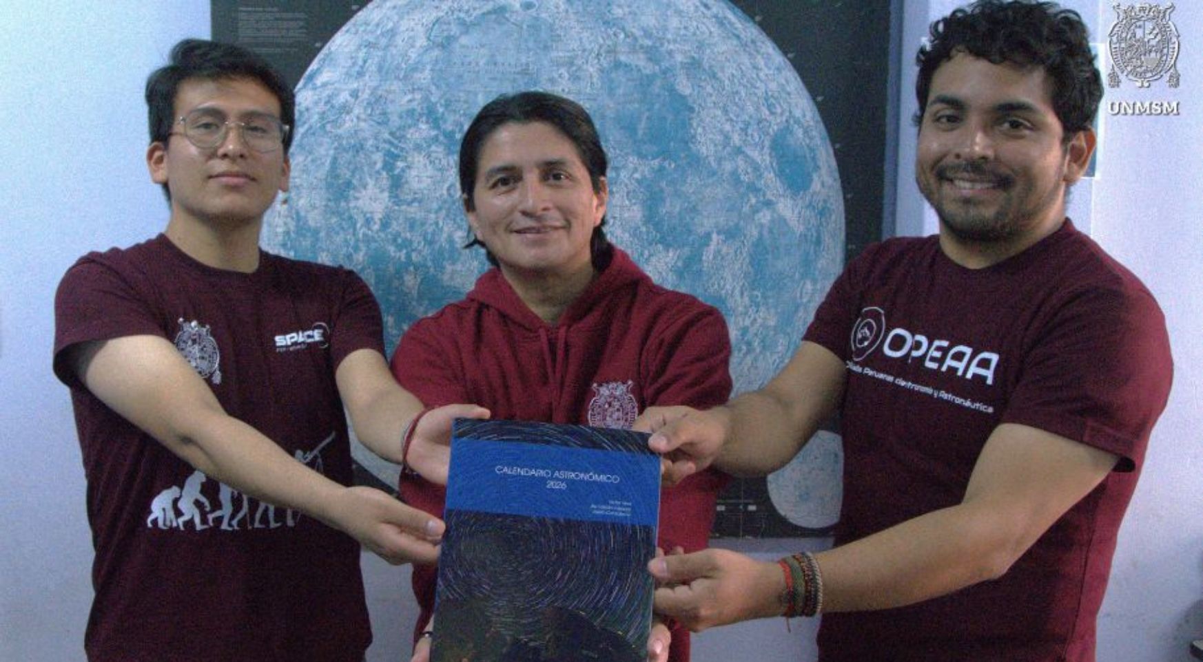 ¡Pioneros! Sanmarquinos elaboran el primer calendario astronómico con códigos computacionales peruanos