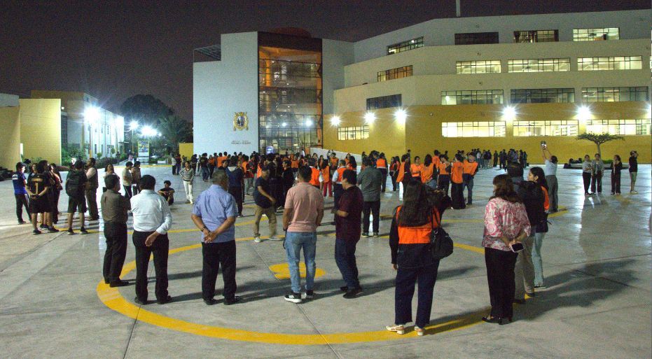 San Marcos evaluó su capacidad de respuesta ante simulacro de sismo de magnitud 8,9